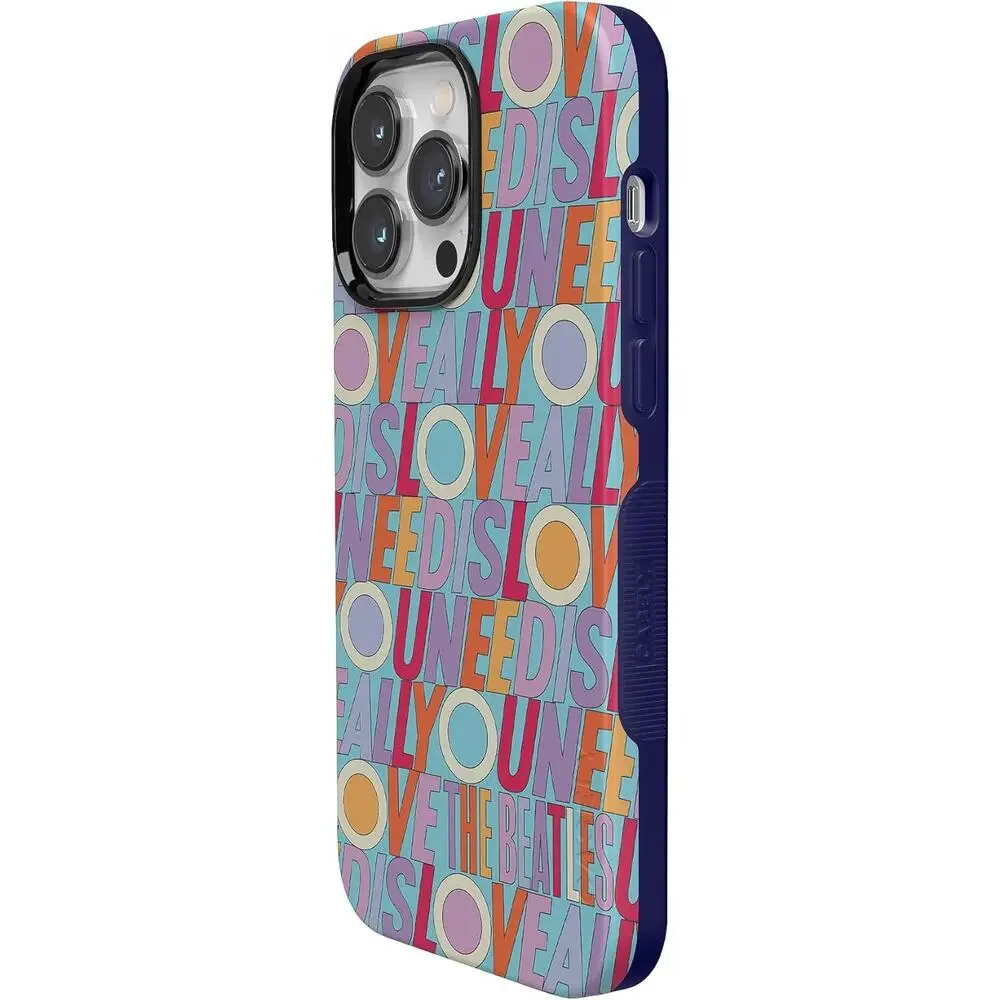 Casely iPhone 14 Pro Case | All You Need is Love | Beatles | MagSafe Compatible